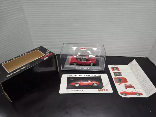Herpa Ferrari 348ts Spider 1989 1:43 1020