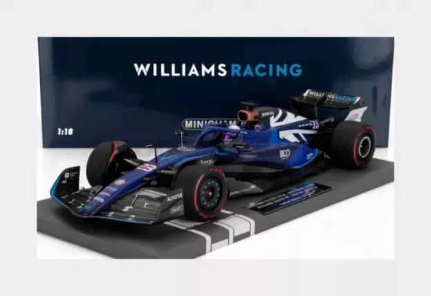 Minichamps Williams F1 Fw45 Team Williams Racing N 23 800th Gp British Gp 2023 Alexander Albon 1:18 117231123