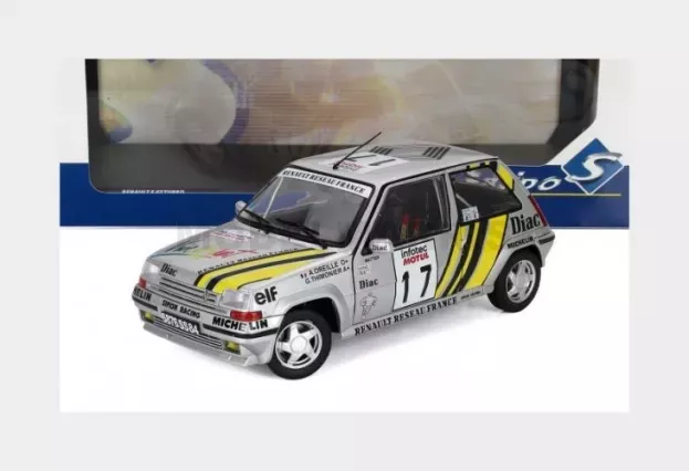 Solido Renault R5 Supercinque Gt Turbo Team Simon Racing N 17 Rally Tour De Corse 1989 Alain Oreille Gilles Thimonier 1:18 1810005
