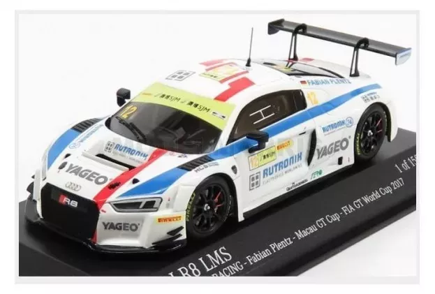 Minichamps Audi R8 Lms Team Hcb Rutroni Racing N 12 Fia World Gt Cup Macau 2017 Plentz 1:43 437171712