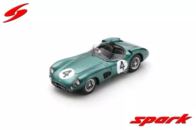 Spark Aston Martin Dbr1 Spider 3.0l S6 Team Essex Racing N 4 24h Le Mans 1961 R.salvadori T.maggs 1:43 S2445