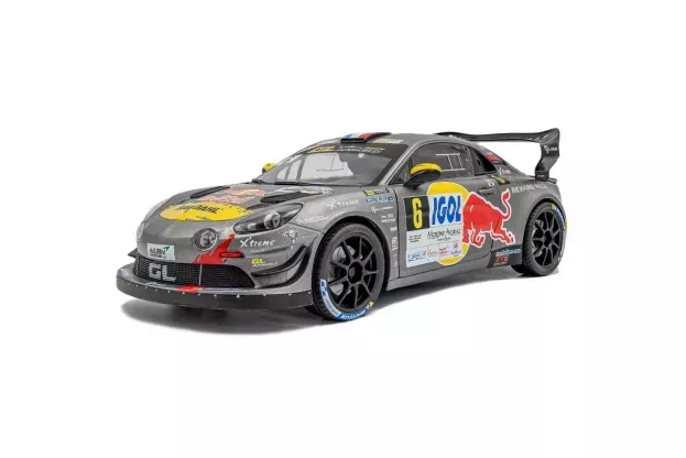 Solido Renault Alpine A110 Rallye Gt+ N 6 Winner Rally Mont Blanc 2024 Sebastian Loeb Laurene Godey 1:18 1801630