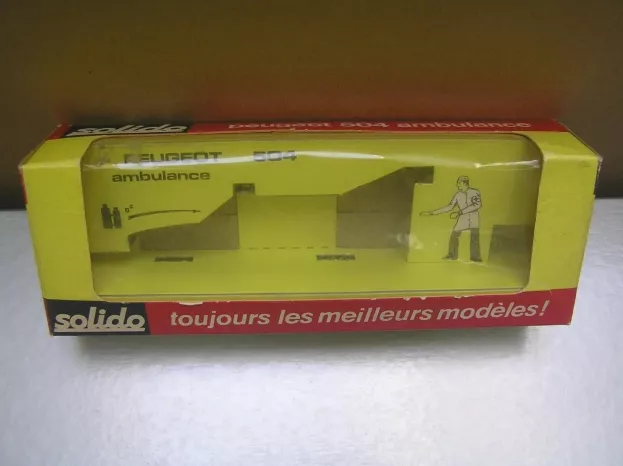 Solido Peugeot 504 Ambulance 1970 1:43 23