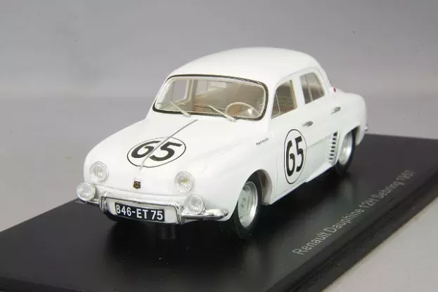 Spark Renault Dauphine Team Renault Company N 65 12h Sebring 1957 G.thirion N.ferrier G.spydel 1:43 S5219