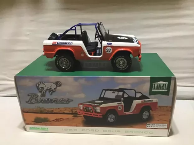Greenlight Ford Bronco Open N 37 Bfgoodrich 1966 1:18 19037