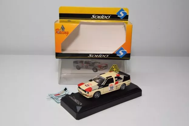 Solido Audi Quattro N 14 Rally Sanremo 1981 M.moton F.pons 1:43 1916