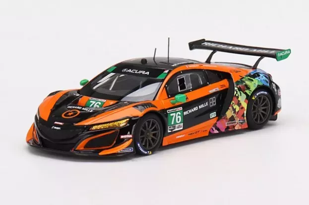 Truescale Acura Nsx Gt3 Evo Team Compass Racing N 76 Imsa 2021 M.mcmurry M.farnbacher 1:43 TSM430628