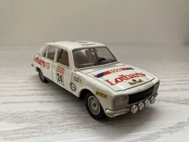 Solido Peugeot 504 Rally N 24 Lothars 1:43 50