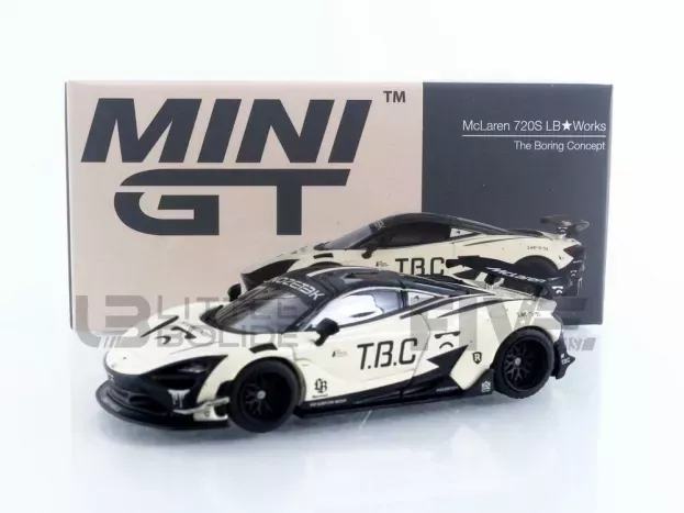 Mini GT Mclaren 720s Lb-works The Boring Concept Liberty Walk 2024 1:64 MGT01083-L
