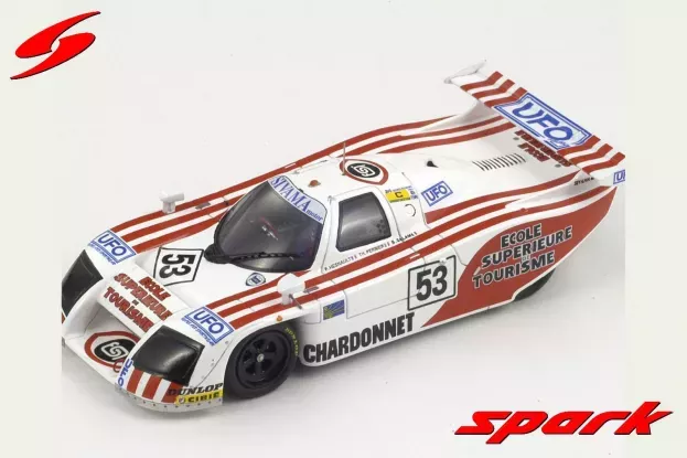 Spark Lancia Lc1 N 53 24h Le Mans 1983 Hesnault Salam Perrier 1:43 S0664