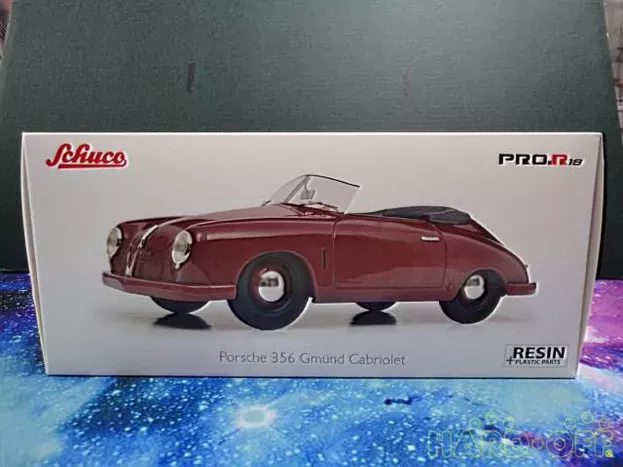 Schuco Porsche 356 Spider Open 1948 1:18 450025800
