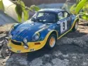 Alpine A110 1600 Turbo #9 1972 Blue - 1/18 OT249 OTTO OTTOMOBILE (BOXED)
