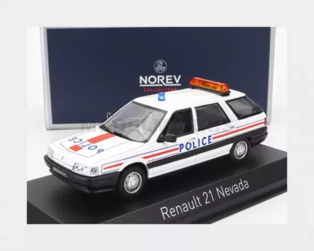 Norev Renault R21 Nevada Sw Station Wagon Police Nationale 1989 1:43 512135