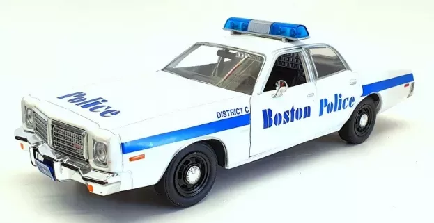 Greenlight Dodge Coronet Boston Police 1976 1:24 85521