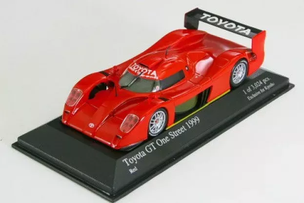 Minichamps Toyota Gt-one Street 1999 Promotional Minicar Fair 2005 1:43 433991603