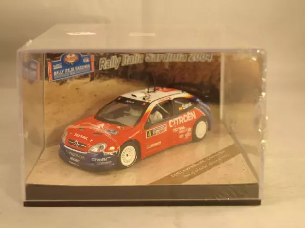 Vitesse Citroen Xsara Wrc N 4 Rally Italia Sardinia 2004 C.sainz M.marti 1:43 43216