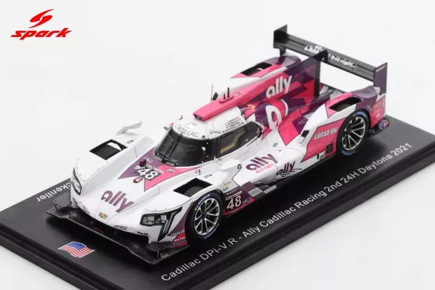 Spark Cadillac Dpi-v.r 5.5l V8 Team Ally Cadillac Racing Racing N 48 2nd 24h Daytona 2021 J.johnson K.kobayashi S.pagenaud M.rockenfeller 1:43 US278
