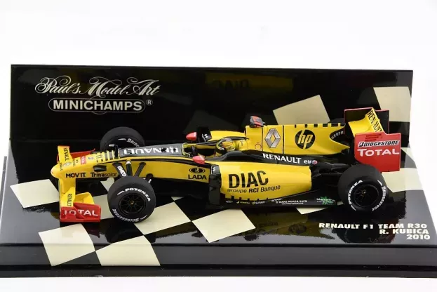 Minichamps Renault F1 R30 N 11 Season 2010 R.kubica 1:43 410100011
