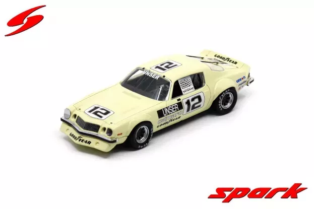 Spark Chevrolet Camaro N 12 Winner Iroc Daytona Season 1974-1975 B.unser 1:43 US228