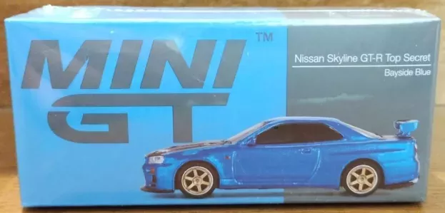 Mini-GT Nissan Skyline Gt-r r34 Rhd 2007 1:64 MGT00531-R
