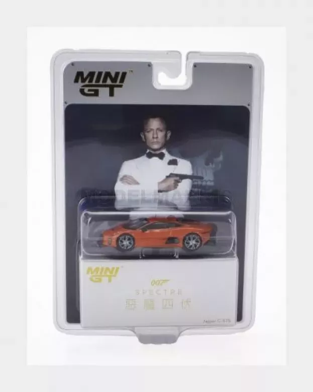 Mini GT Jaguar C-x75 2015 007 James Bond Spectre Chinese Blister Packaging 1:64 MGT00903-007TC