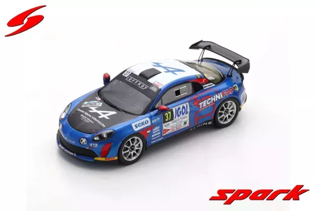 Spark Renault Alpine A110 Rgt N 37 Rally Mont Blanc Morzine 2020 E.guigou A.coria 1:43 SF238