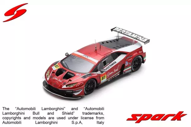 Spark Lamborghini Gran Seed Lamborghini Gt3 N 87 Team Jloc Gt300 Super Gt 2021 Kosuke Matsuura Natsu Sakaguchi 1:43 SGT011
