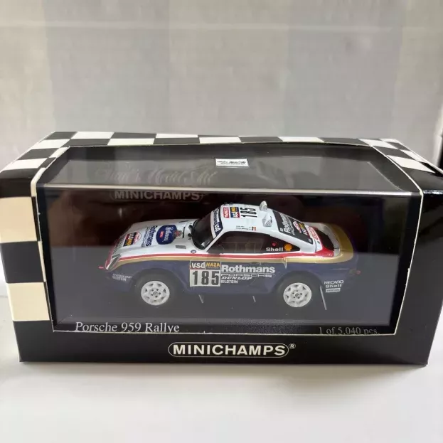 Minichamps Porsche 959 N 185 2nd Rally Paris-dakar 1986 Ickx Brasseur 1:43 400866285