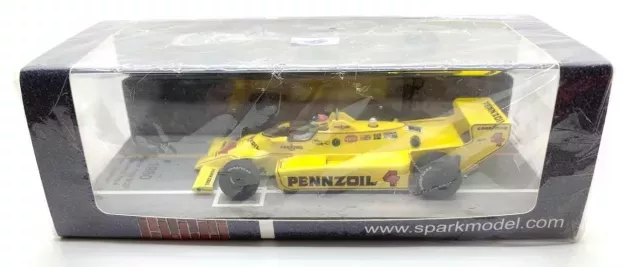 Spark Chaparral 2k N 4 Winner Indianapolis Indy 500 1980 Johnny Rutherford 1:43 43IN80