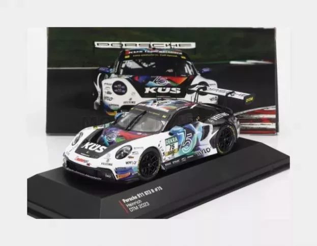 IXO Models Porsche 911 992 Gt3 R Team Kus Bernhard N 75 Dtm Season 2023 Laurin Heinrich 1:43 LEGT43-23003