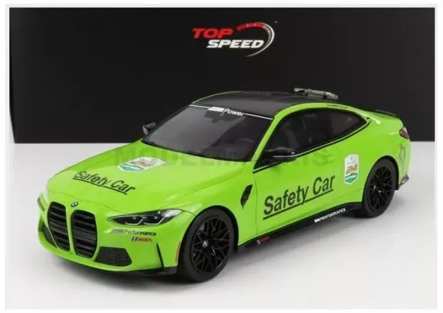 Truescale Bmw 4-series M4 M-performance g82 Safety Car 24h Daytona 2022 1:18 TS0405