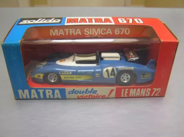 Solido Matra Simca 670 Longue N 14 Le Mans 1972 1:43 14