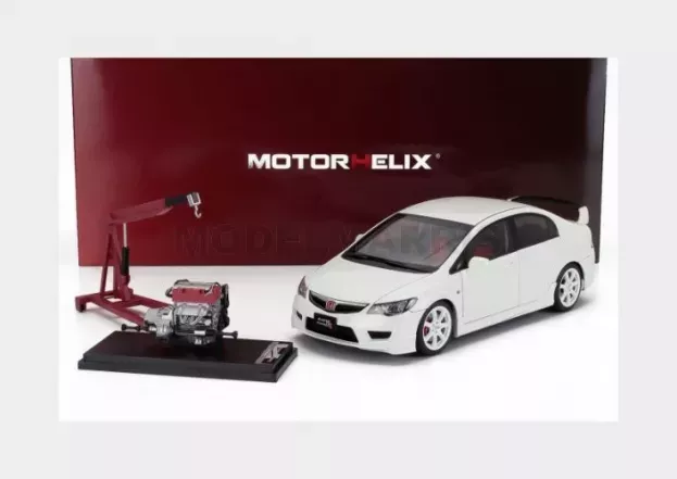 Motorhelix Honda Civic Type-r Fd2 With Engine And Accessories 2007 1:18 M85404