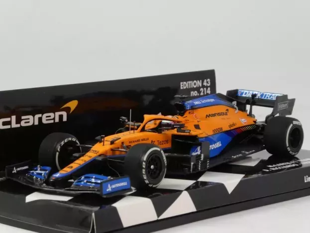 Minichamps Mclaren F1 Mcl35l Team Mclaren N 3 French Gp 2021 Daniel Ricciardo 1:43 537215103