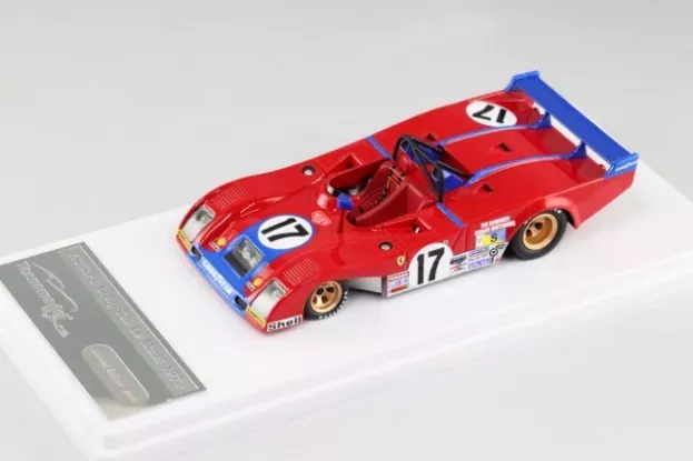 Tecnomodel Ferrari 312pb 3.0l Team Sefac Spa Ferrari N 17 24h Le Mans 1973 Carlos Reutemann Tim Schenker 1:43 TM43-04C
