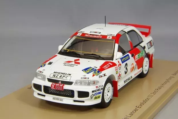 Spark Mitsubishi Lancer Evolution Iii N 3 2nd Rally Beijing Hong Kong 1996 R.burns R.reid 1:43 S6515