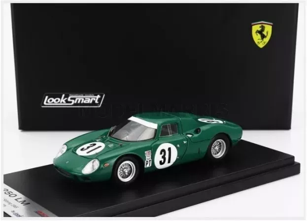 Looksmart Ferrari 250lm Coupe N 31 3rd 12h Sebring 1965 David Piper Tony Maggs 1:43 LSRC126