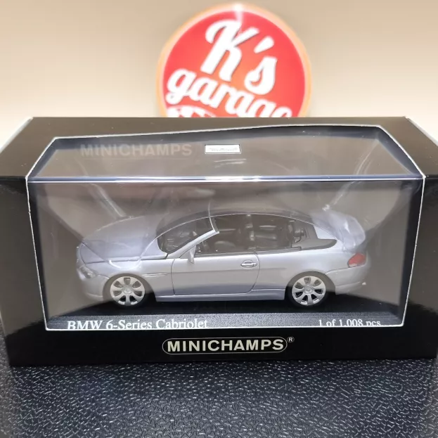 Minichamps Bmw 6-series Cabriolet 2006 1:43 431026031