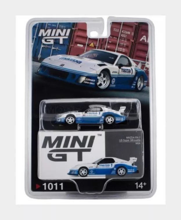 Mini GT Mazda Rx-7 fd3s N 1 Lb Super Silhouette Imsa 2024 1:64 MGT01011-BL