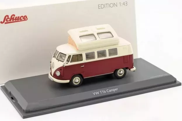 Schuco Volkswagen T1b Minibus Camping 1962 1:43 450377900