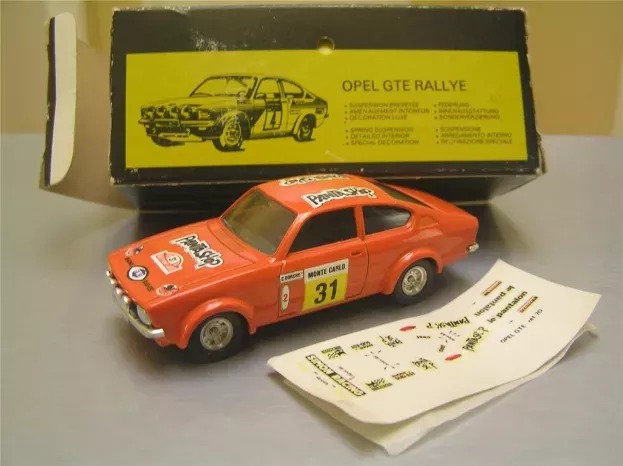 Solido Opel Kadett Gt e Coupe Pantashop N 31 13th Rally Montecarlo 1978 C.dorche J-b.vieu 1:43 70