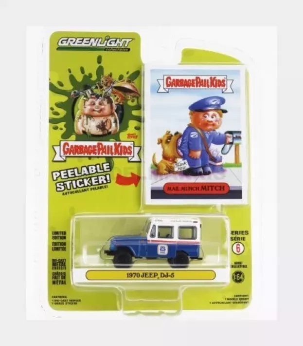Greenlight Jeep Dj-5 Mail Munch Mitch 1970 1:64 54100C