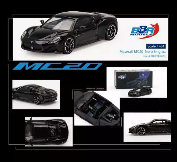 BBR Maserati Mc20 2020 1:64 BBRDIE6402