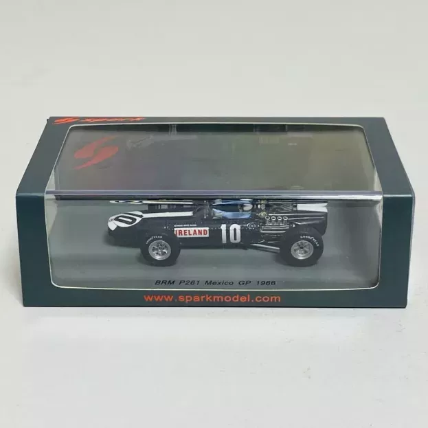 Spark Brm F1 P261 N 10 Mexican Gp 1966 I.ireland 1:43 S5275