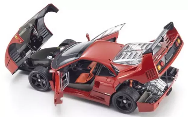 Kyosho Ferrari F40 Light Weight Lm Wing 1987 1:18 08416RLM