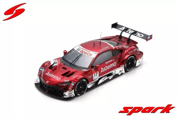 Spark Honda Nsx-gt Team Astemo Real Racing N 17 Gt500 Class Super Gt 2022 K.tsukakoshi N.matsushita 1:43 SGT026
