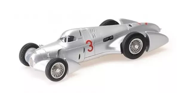 Minichamps Auto Union F1 Type B N 3 Avus Rennen 1935 Hermann Zu Leiningen 1:43 410354003