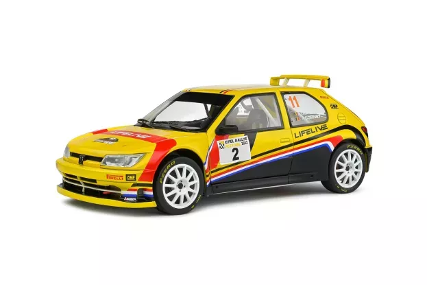 Solido Peugeot 306 Maxi N 2 Rally Eifel Festival 2022 Thierry Neuville A.cornet 1:18 1808304