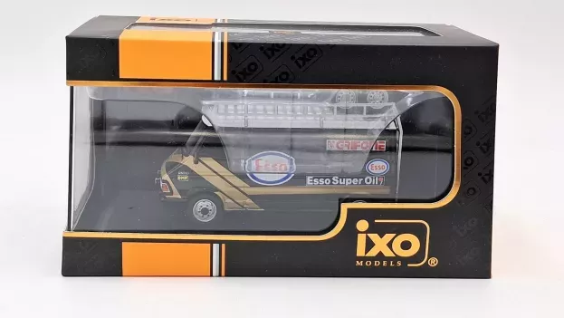 IXO Models Fiat 242 Van Fiat Team Esso Super Oil Grifone Assistance Rally 1986 Lancia Delta S4 1:43 RAC280X