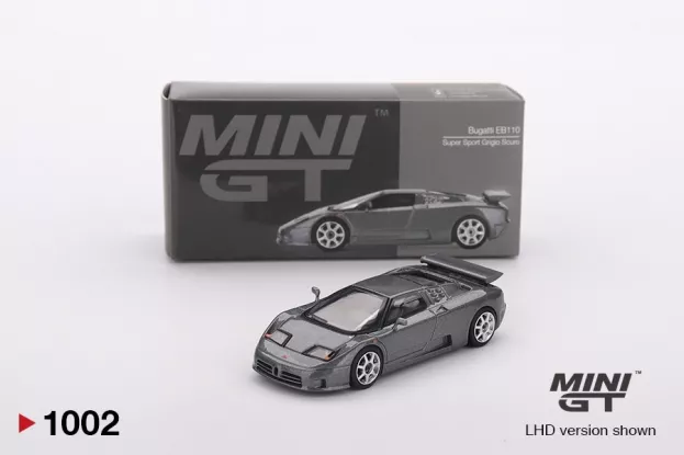 Mini GT Bugatti Eb110 Super Sports Lhd 1995 1:64 MGT01002-L
